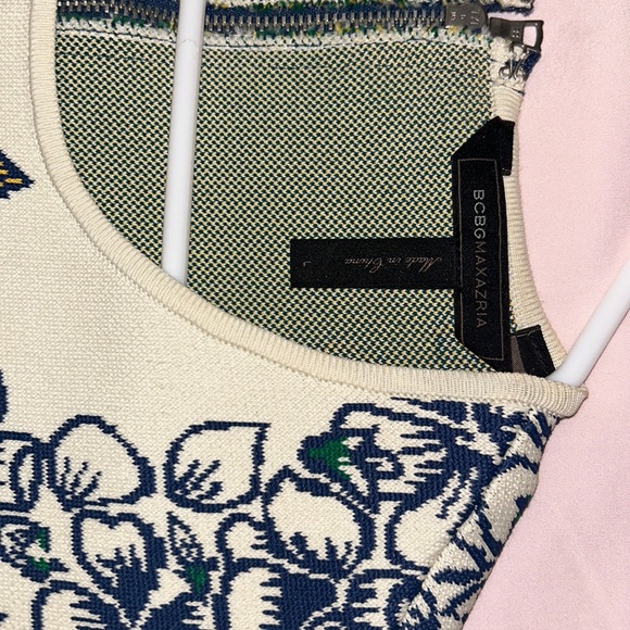 BCBG Max Azria floral dress size large - Picture 4 of 6